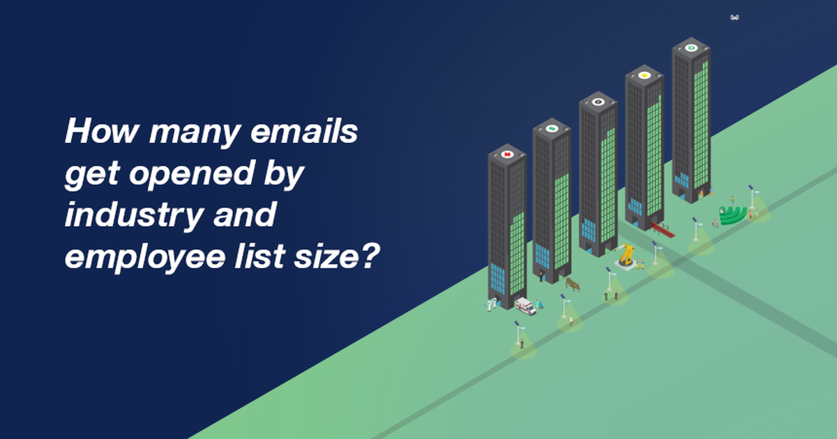 internal email industry and list size feature png