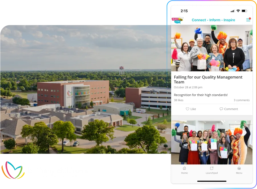 Bethany Children's Healthcare Center employee app