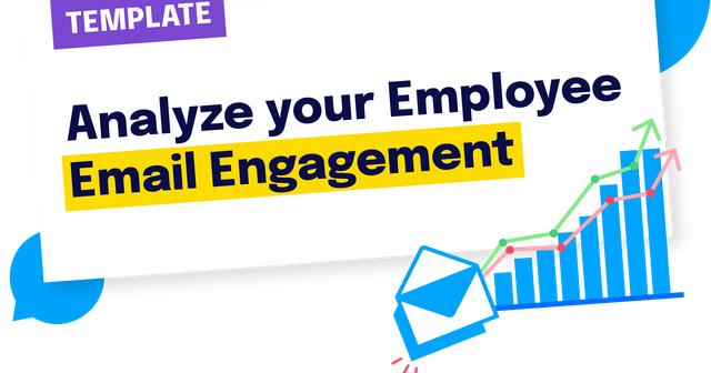 Analyze Your Employee Email Engagement Metrics graph