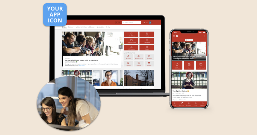 Staffbase Branded Intranet