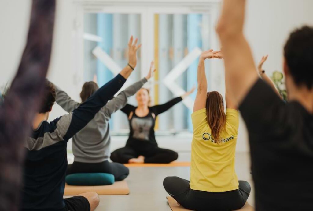 Office fitness classes are a great employee engagement idea