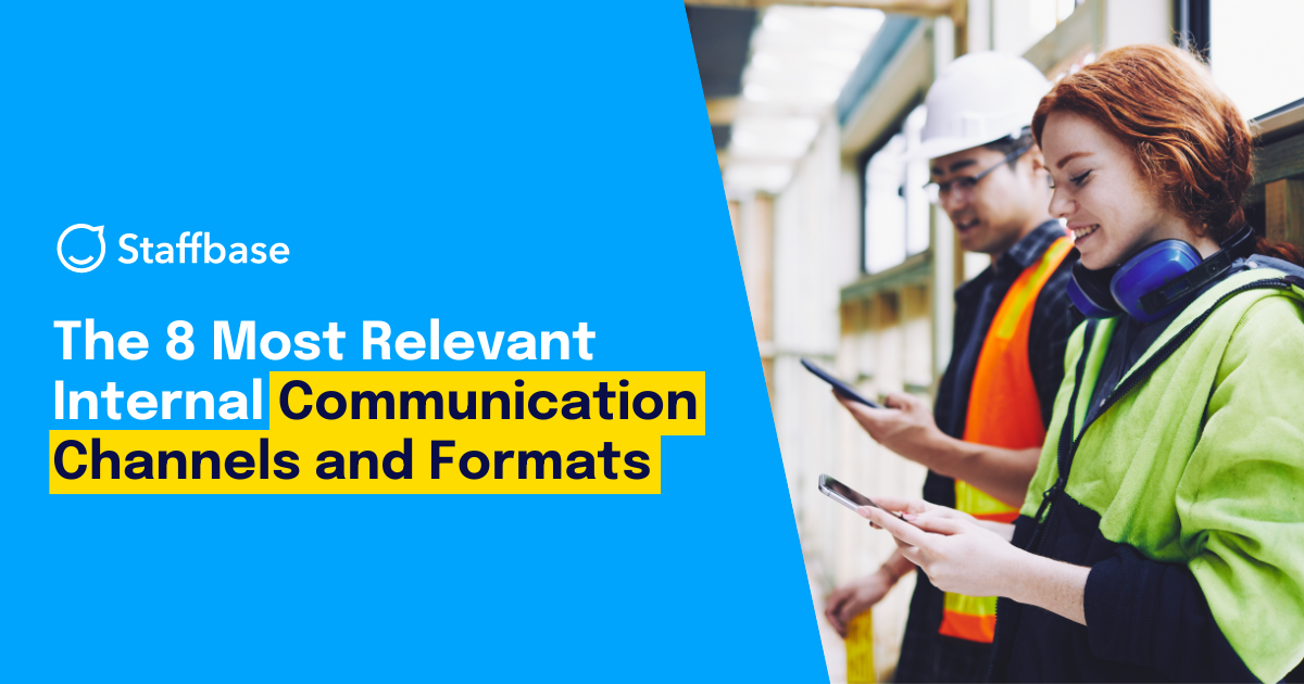 Header Blog The 8 Most Relevant Internal Communication Channels and Formats