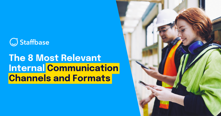 Header Blog The 8 Most Relevant Internal Communication Channels and Formats
