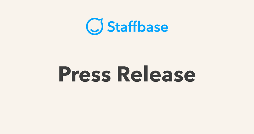 Press release with logo