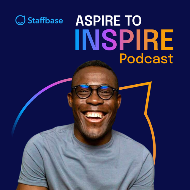 smiling man on the Aspire to Inspire Podcast