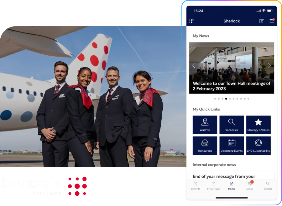 brussel airlines employees