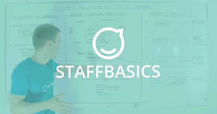 Staffbasics Episode zu Mitarbeiter-App und Intranet