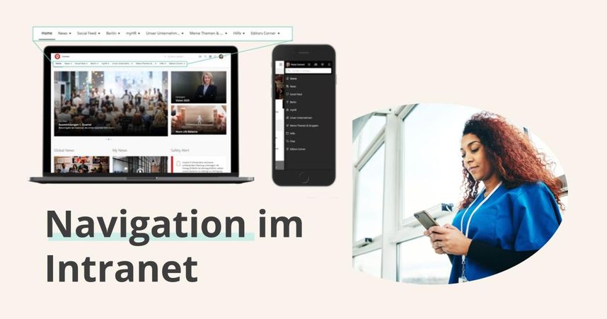Navigation im Intranet