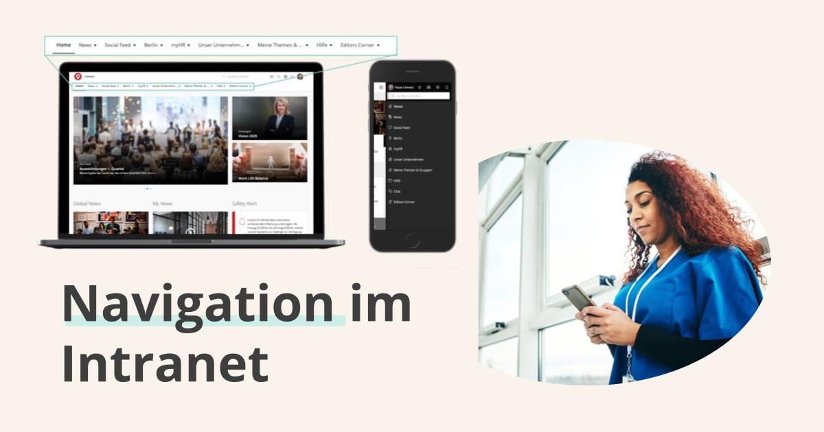 Navigation im Intranet