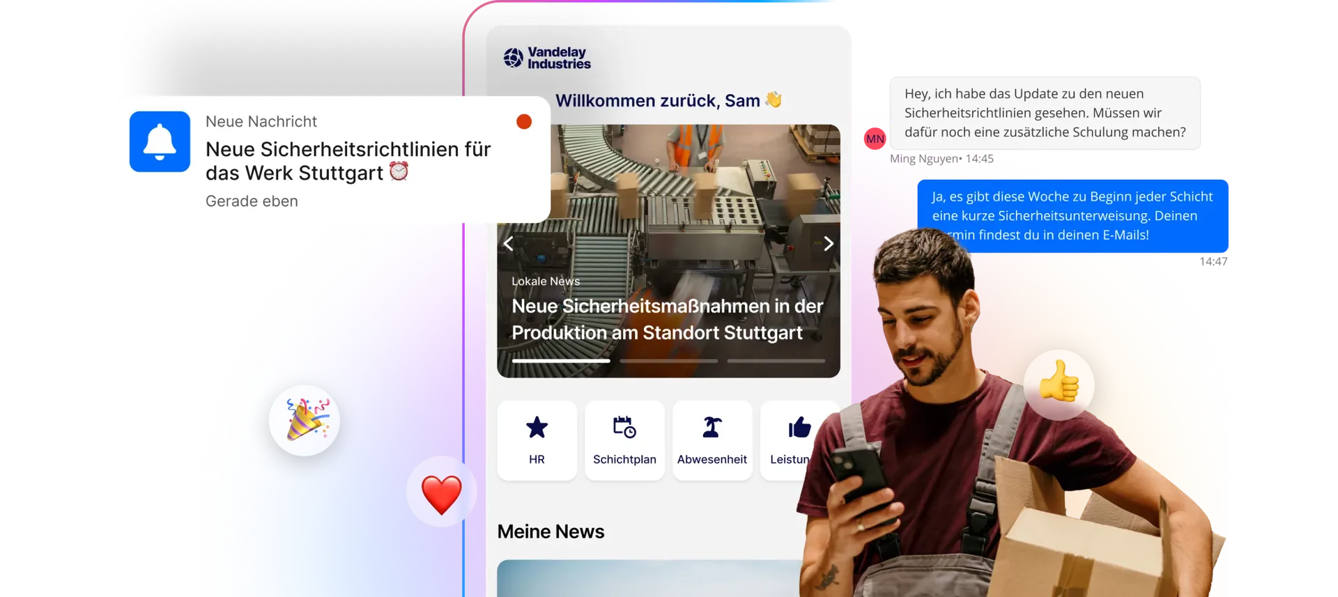 Employee App hero image