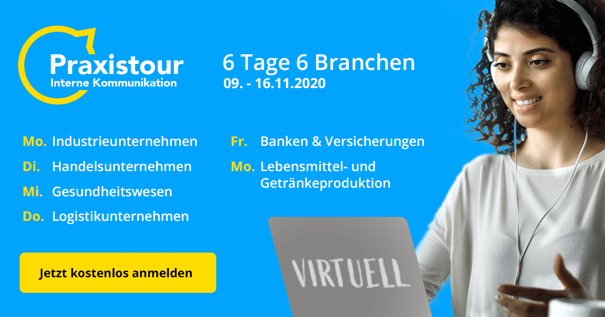 Staffbase Praxistour Interne Kommunikation