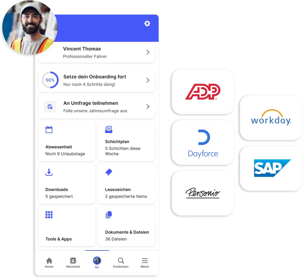 Staffbase App Integrationen