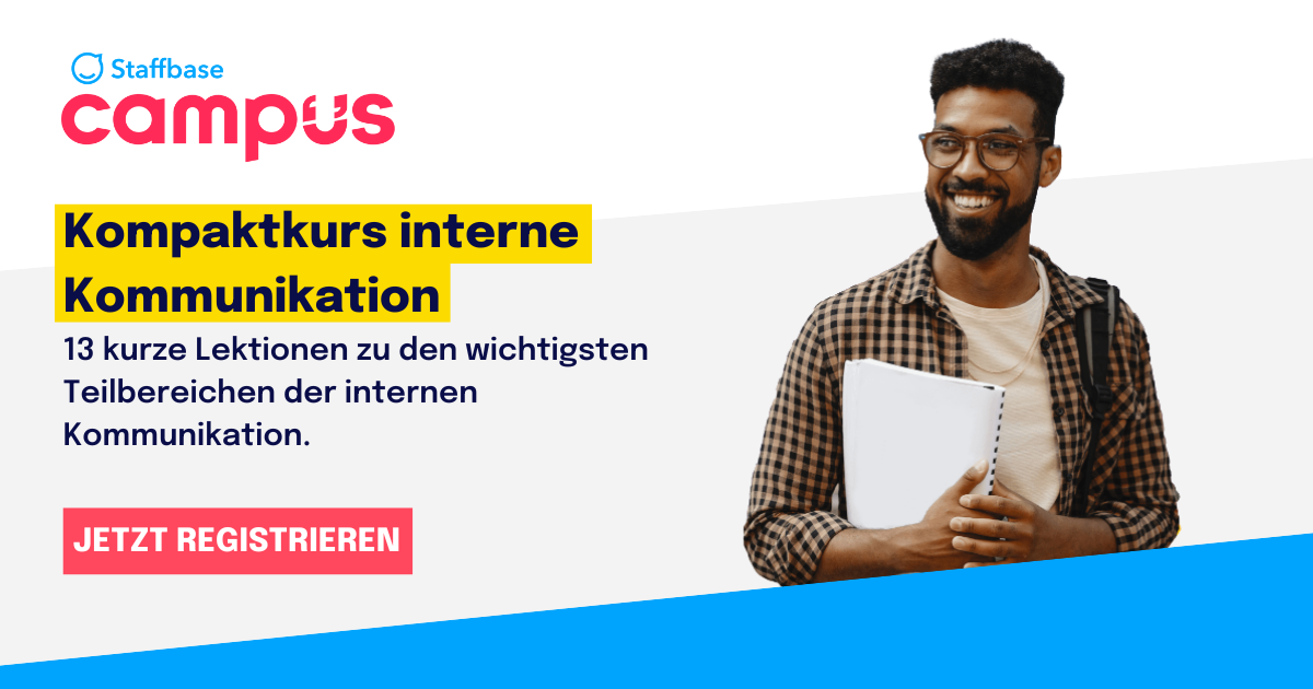 On-Demand-Learning mit dem Kompaktkurs interne Kommunikation auf dem Staffbase Campus