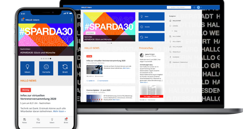 App Screen Sparda Bank