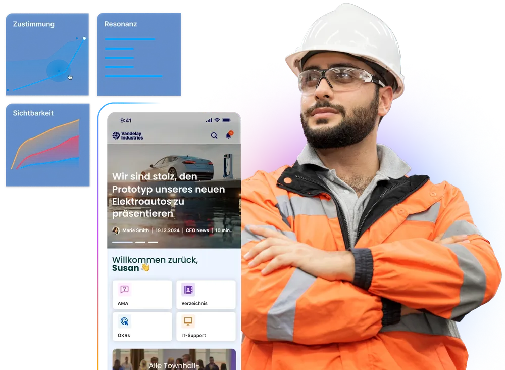 Why Staffbase hero image German