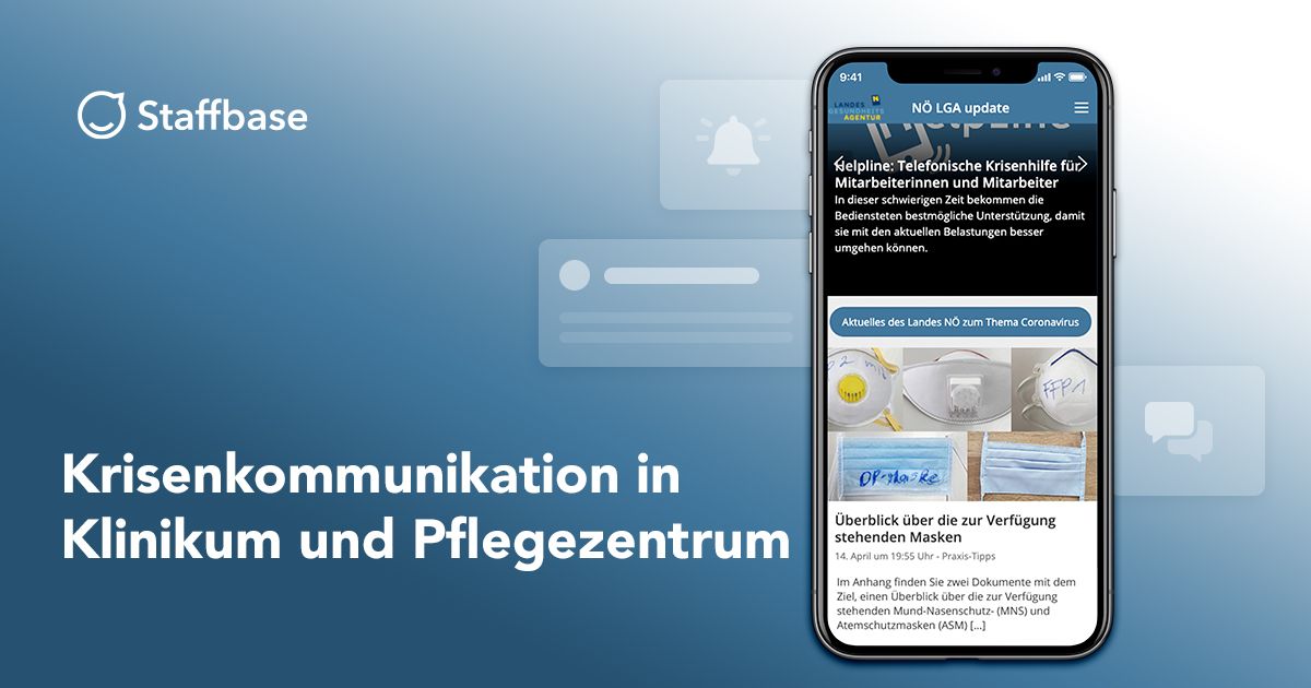 Staffbase NOW NÖ Kliniken Blogartikel