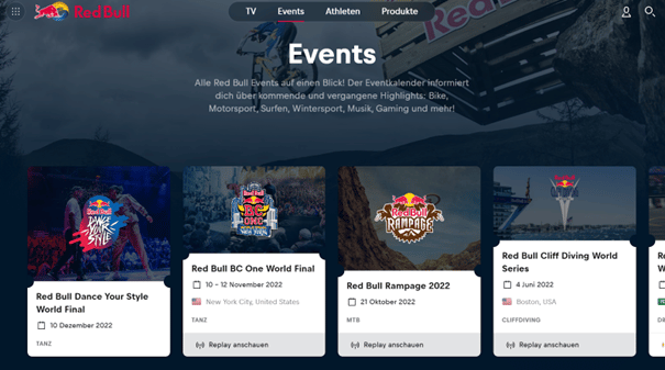 Red Bull TV png
