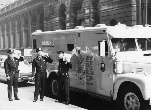 Vintage Brinks Car, Brink