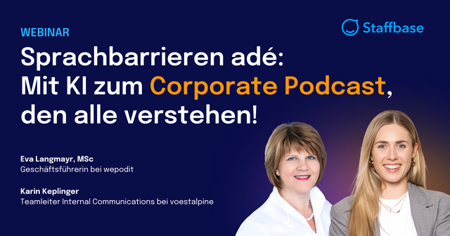 Sprachbarrieren adé: Mit KI zum Corporate Podcast, den alle verstehen!