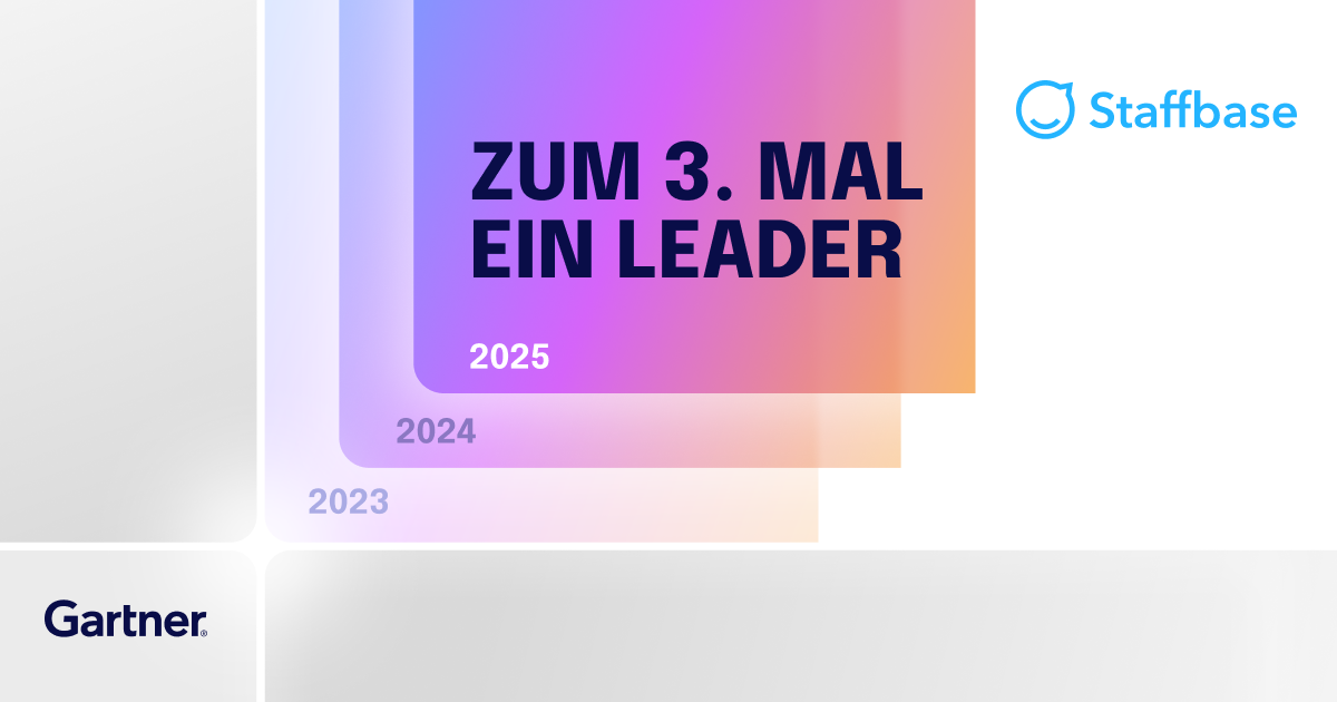 Staffbase zum dritten Mal ein Leader im Gartner Magic Quadrant 2025
