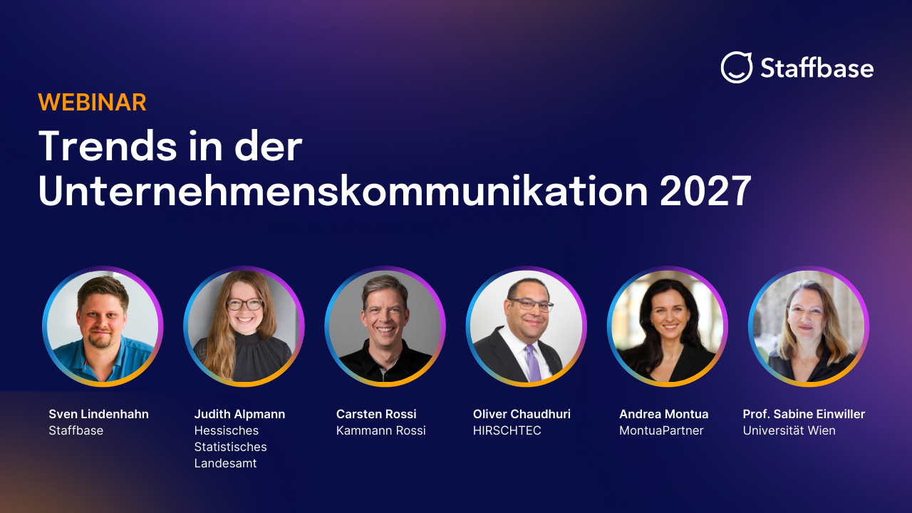 Trends in der Unternehmenskommunikation 2027