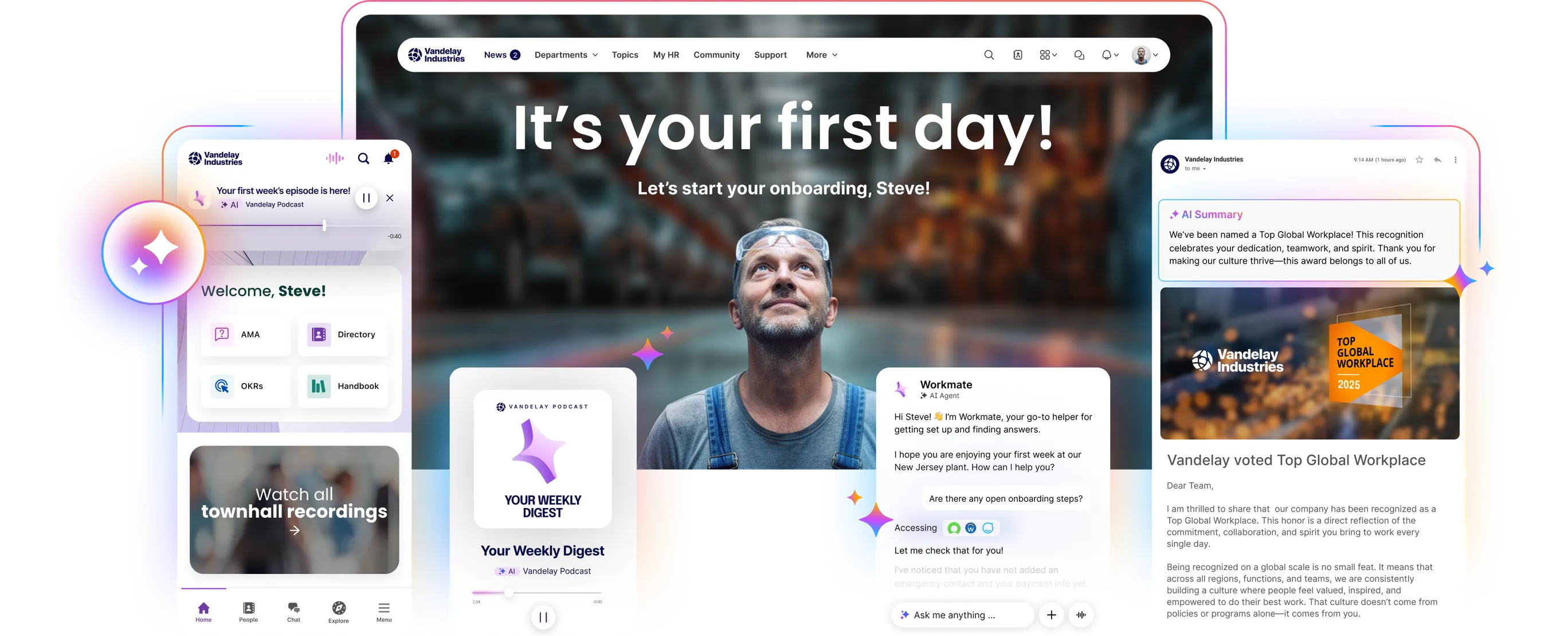 Staffbase Employee Experience Platform overview