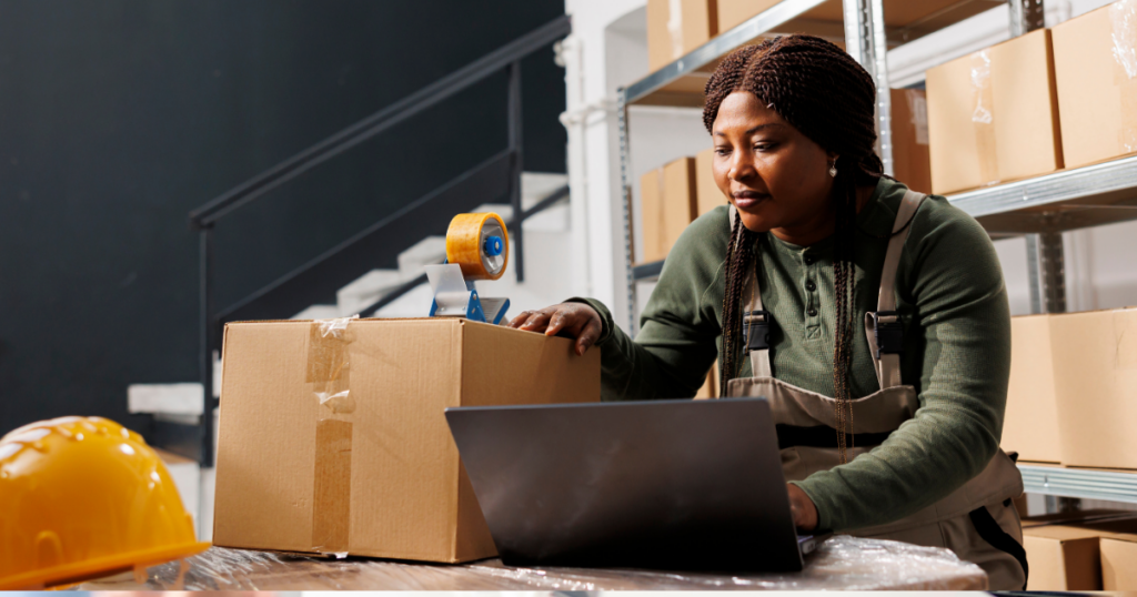 Retail Employee Engagement blog featuring woman in store