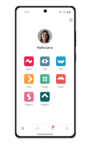 Mitarbeiter-App von Just Social