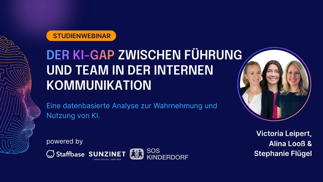 DER KI-Gap zwischen Führung und Team in der internen Kommunikation