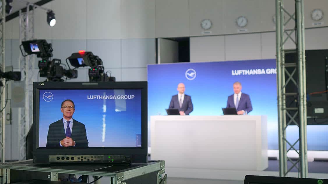 Pressekonferenz der Lufthansa Group