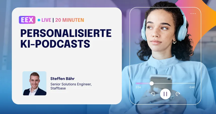 EEX Live On Air Event website teaser pre and after event