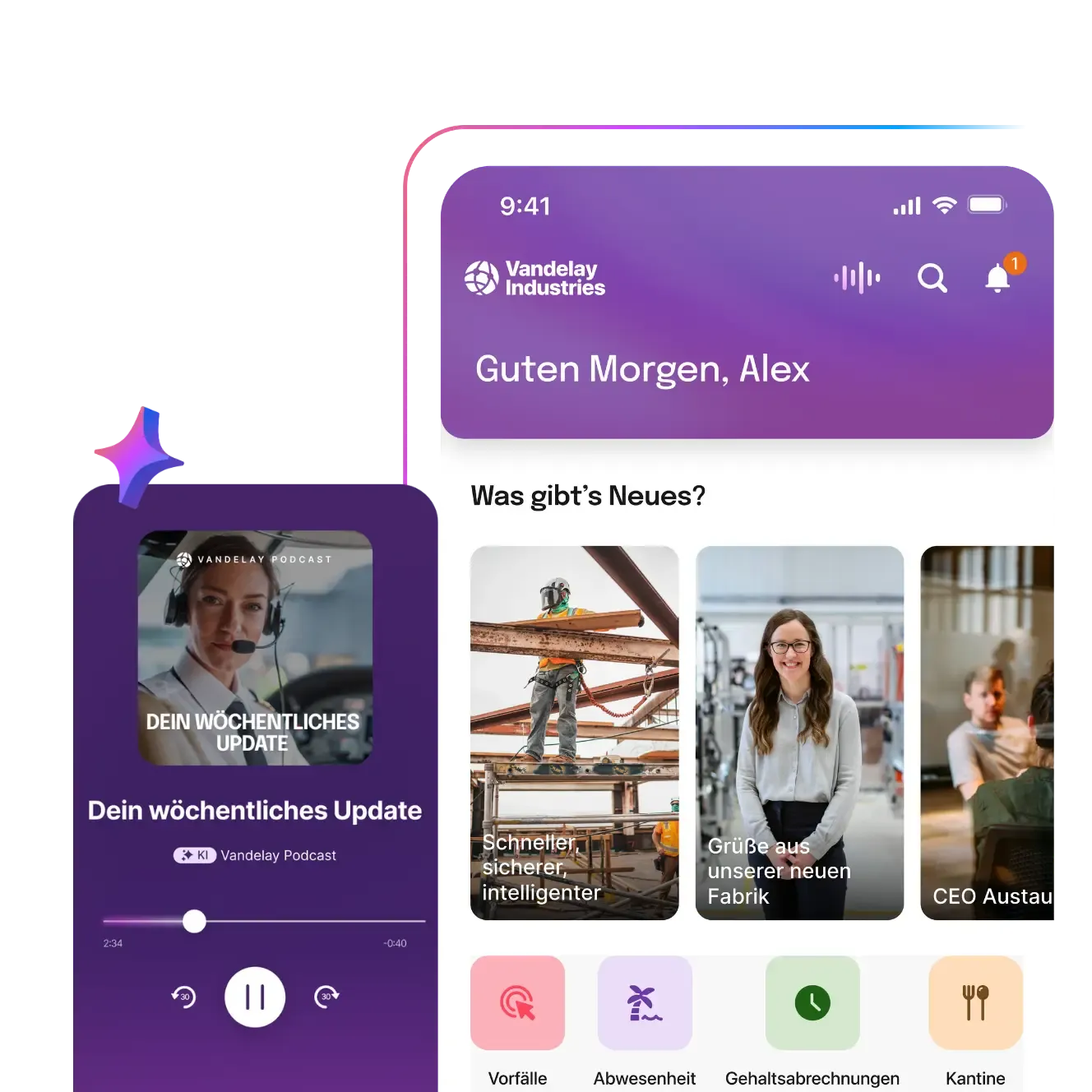 Staffbase Mitarbeiter-App
