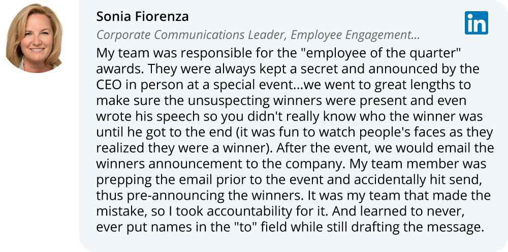 Sonia Fiorenza on LinkedIn:My team was responsible for the