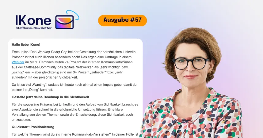IKone #57_ So bekommst du als interne Kommunikator_in mehr Sichtbarkeit auf LinkedIn