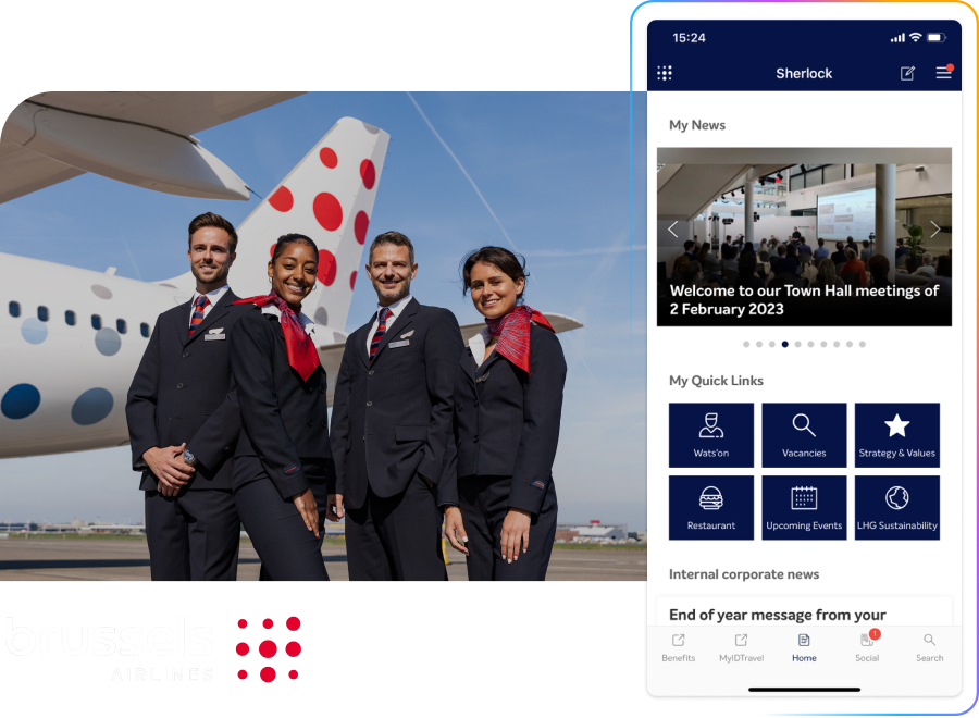 brussel airlines employees