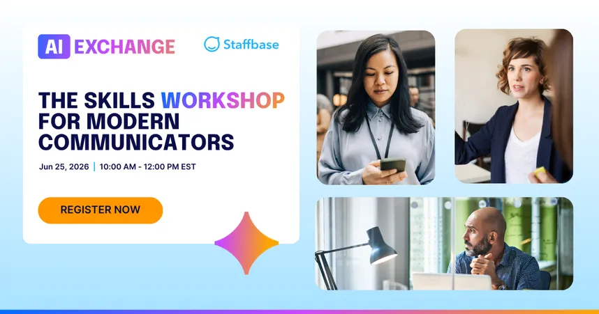 AI EXChange The Skills Workshop Graphic
