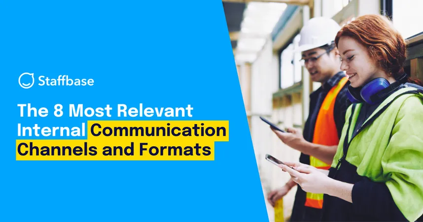 Header Blog The 8 Most Relevant Internal Communication Channels and Formats