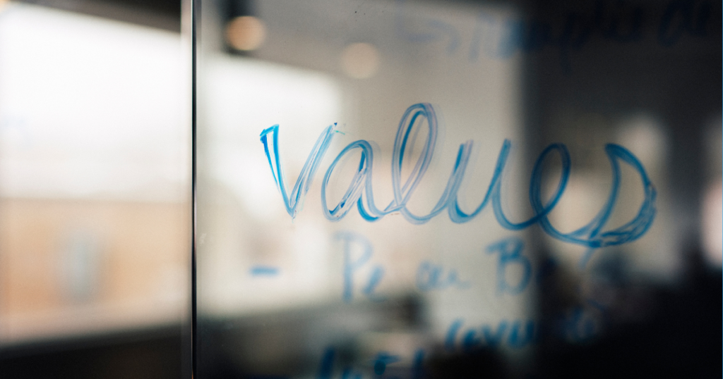 Company values examples of core company values