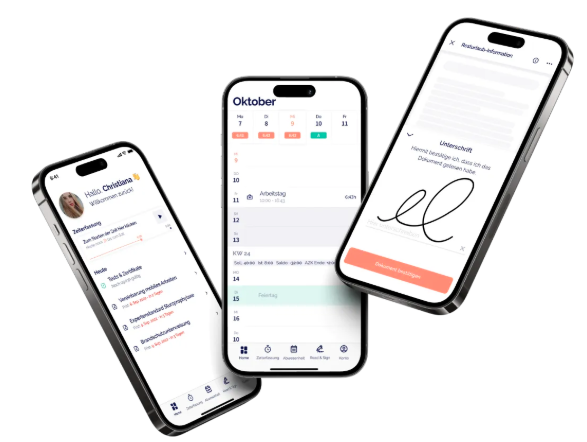 Mitarbeiter-App von Sawayo