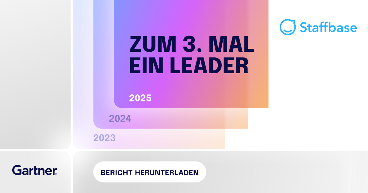 Staffbase zum dritten Mal ein Leader im Gartner Magic Quadrant 2025