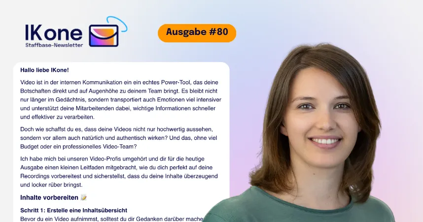 IKone #80_ Schritt für Schritt zu Videos, die Mitarbeitende begeistern