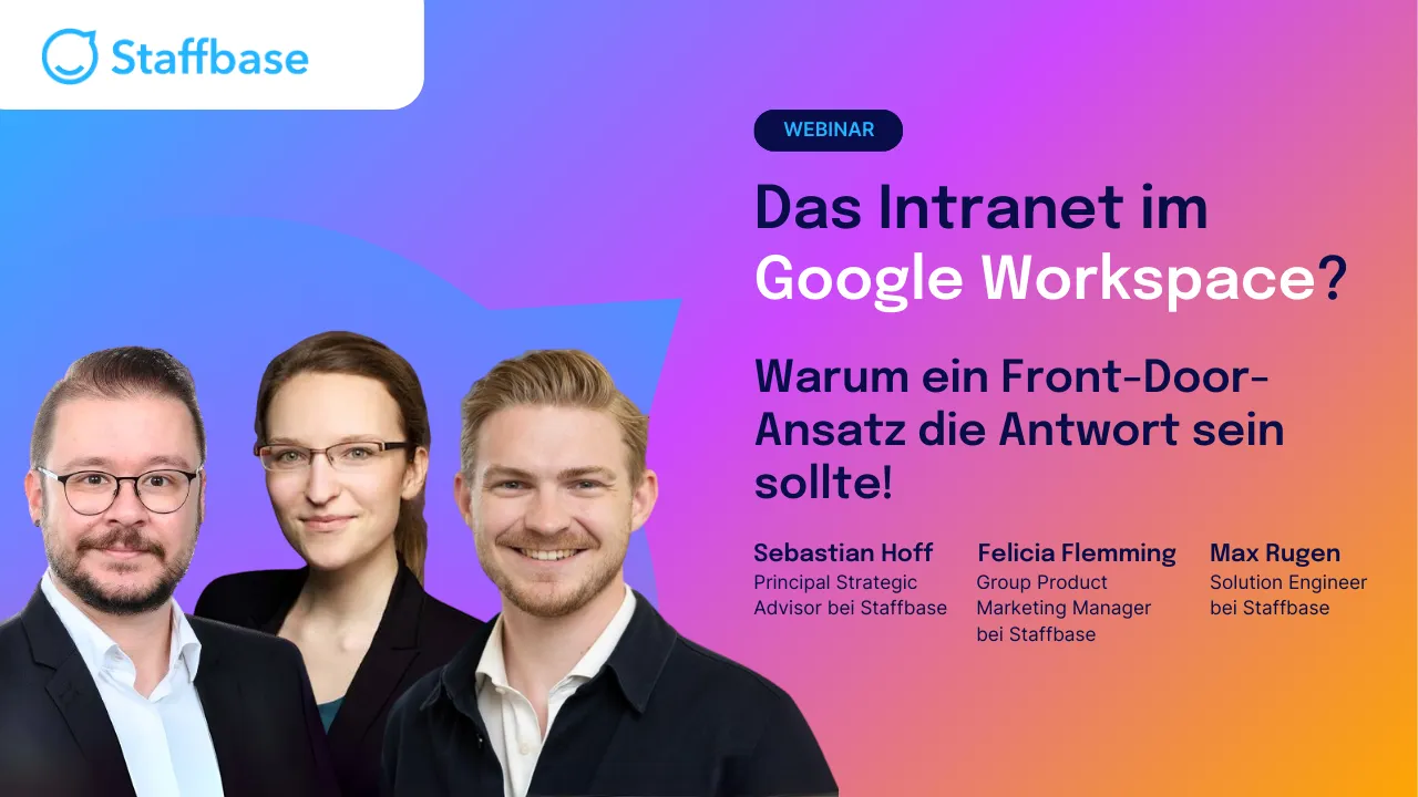 Google X Staffbase Webinar
