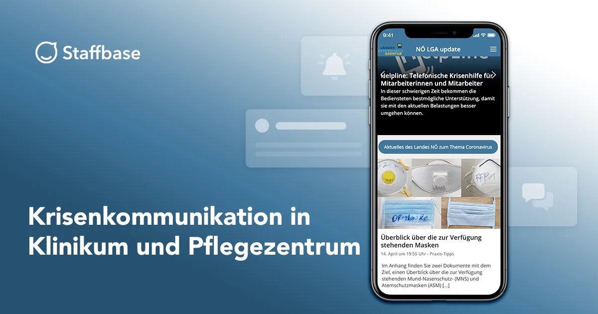 Staffbase NOW NÖ Kliniken Blogartikel