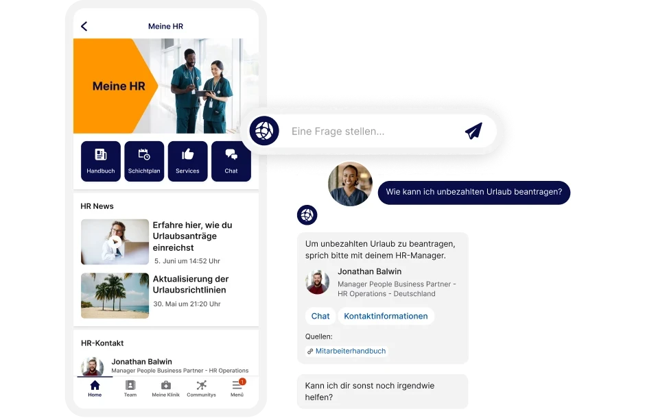 Employee Efficiency screen
