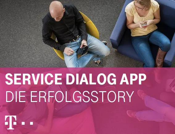 Mitarbeiter App der deutschen Telekom