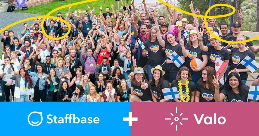 Staffbase and Valo Teams