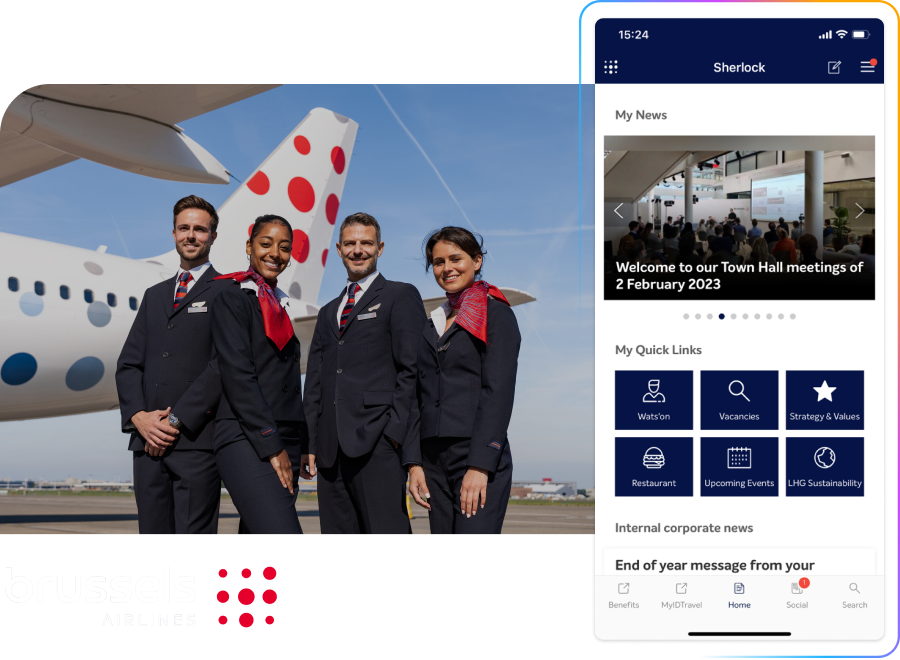 brussel airlines employees