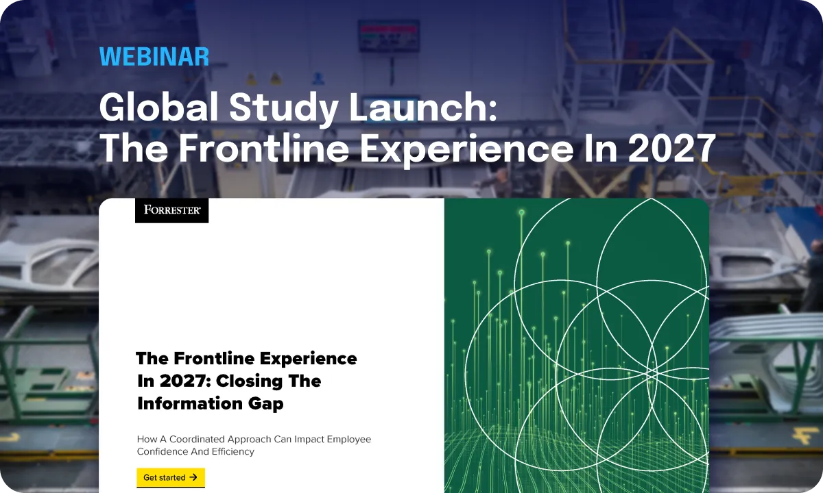 Forrester Study launch photo