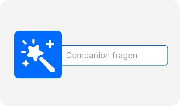 Zauberstab für Companion fragen