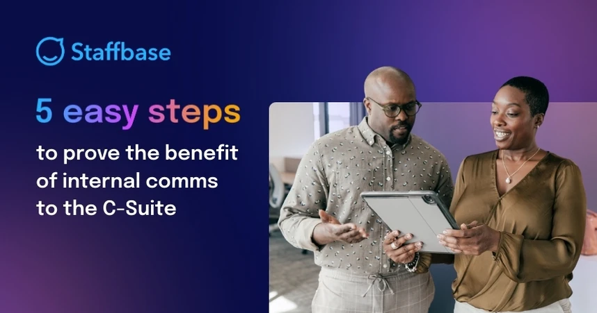 man and woman looking at tablet and discussing